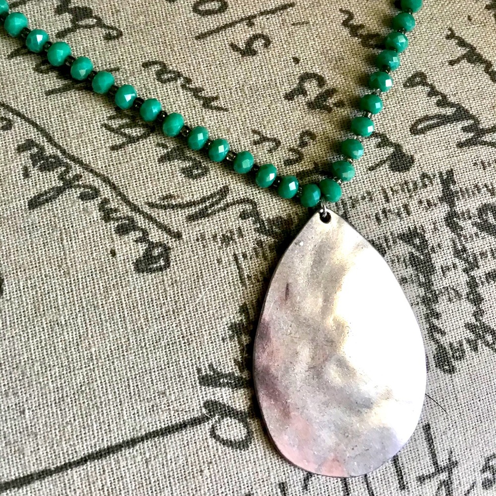 4/$10 Hive and Honey Pendant Necklace